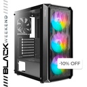 Case Gaming Antec NX292 Media Torre Vidrio Templado ATX Negro