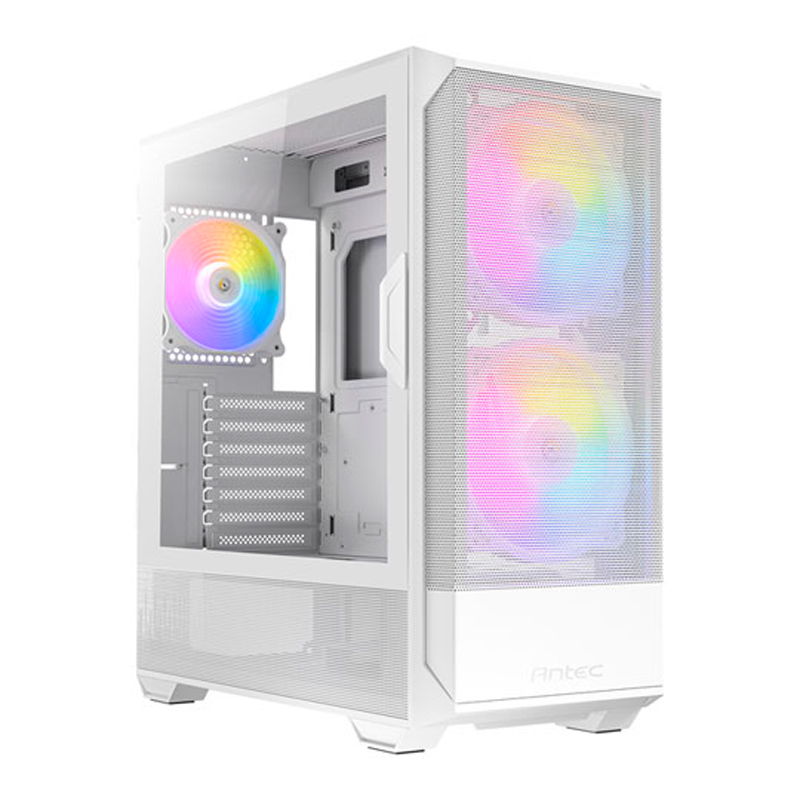 Case Gaming Antec NX416L Media Torre Vidrio Templado ATX Blanco