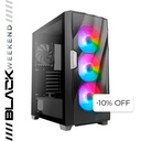 Case Gaming Antec DF700 FLUX Media Torre Vidrio Templado ATX Negro