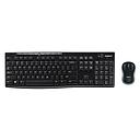 Teclado y Mouse Inalámbrico Logitech MK270 Negro Español