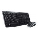 Teclado y Mouse Inalámbrico Logitech MK270 Negro Español