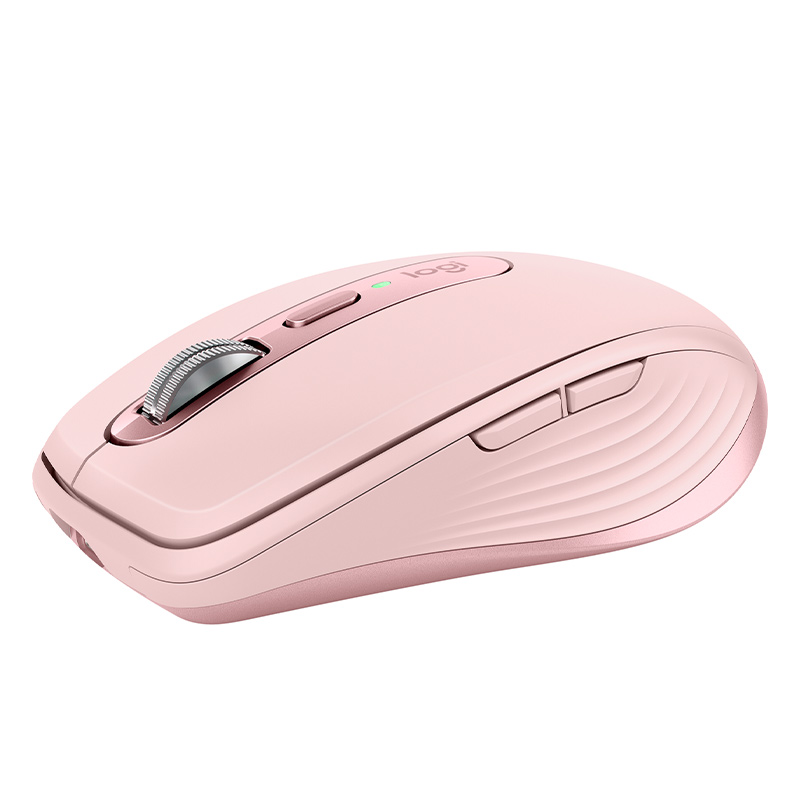 Mouse Inalámbrico Bluetooth Logitech Mx Anywhere 3S Darkfield 8000DPI Rosado