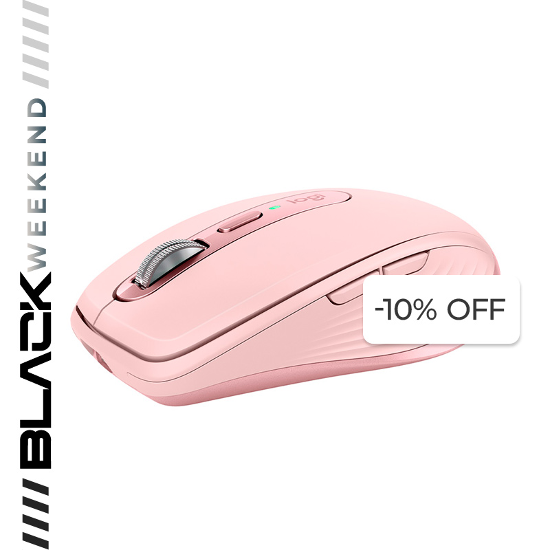 Mouse Inalámbrico Logitech Mx Anywhere 3S Darkfield 8000DPI Rosado