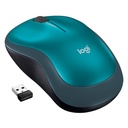 Mouse Inalámbrico Logitech M185 1000±DPI Azul