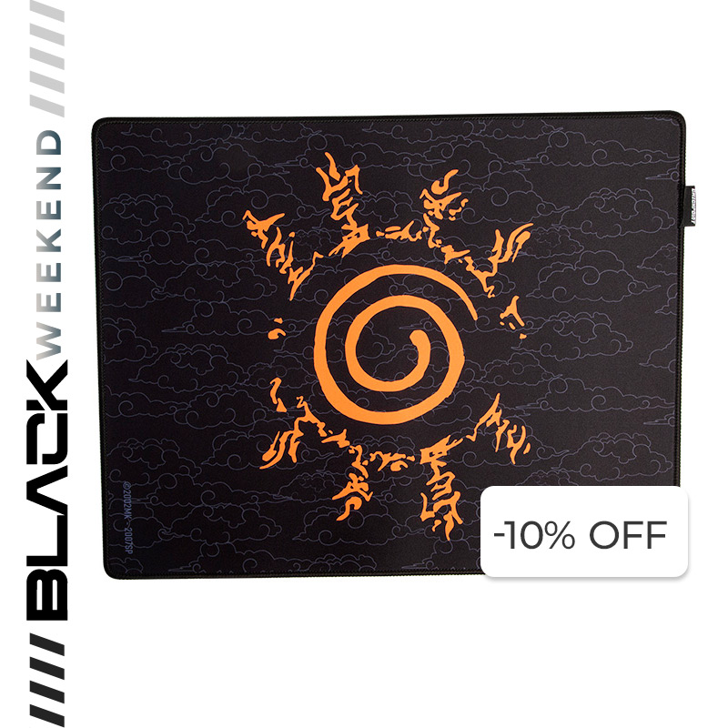 Mousepad Gaming CheckPoint Naruto Sealing Jutsu M