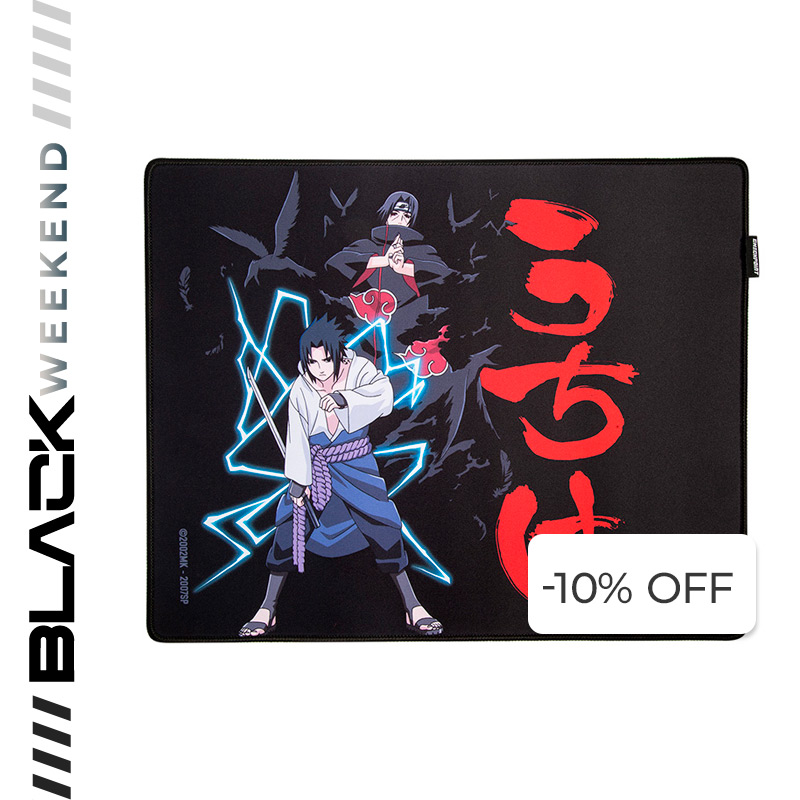 Mousepad Gaming CheckPoint Naruto Uchiha Brothers M