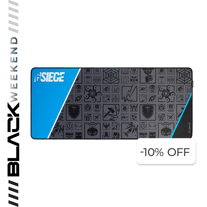 Mousepad Gaming CheckPoint rainbow six siege MP-1000 XL