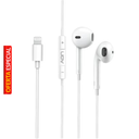 Audífonos AON Ligningth In-ear Wired MFI EarBuds Blanco