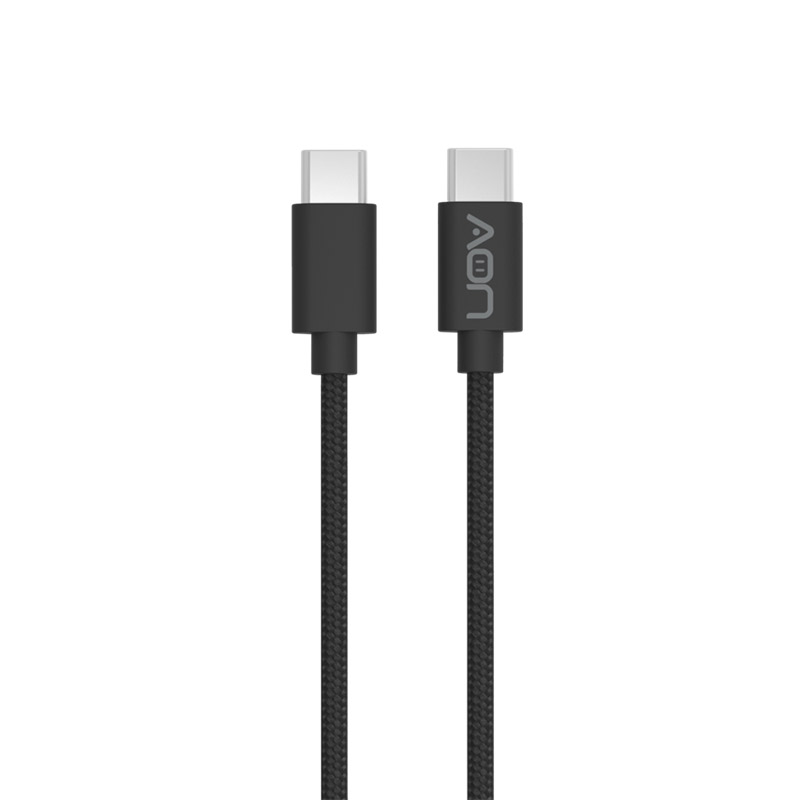 Cable USB-C a USB-C AON AO-CB-5015 1 Metro Negro 5Gbps 100W