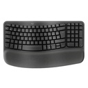 Teclado Inalámbrico Logitech Wave Keys Negro Español