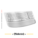 Teclado Inalámbrico Logitech Wave Keys Blanco Español