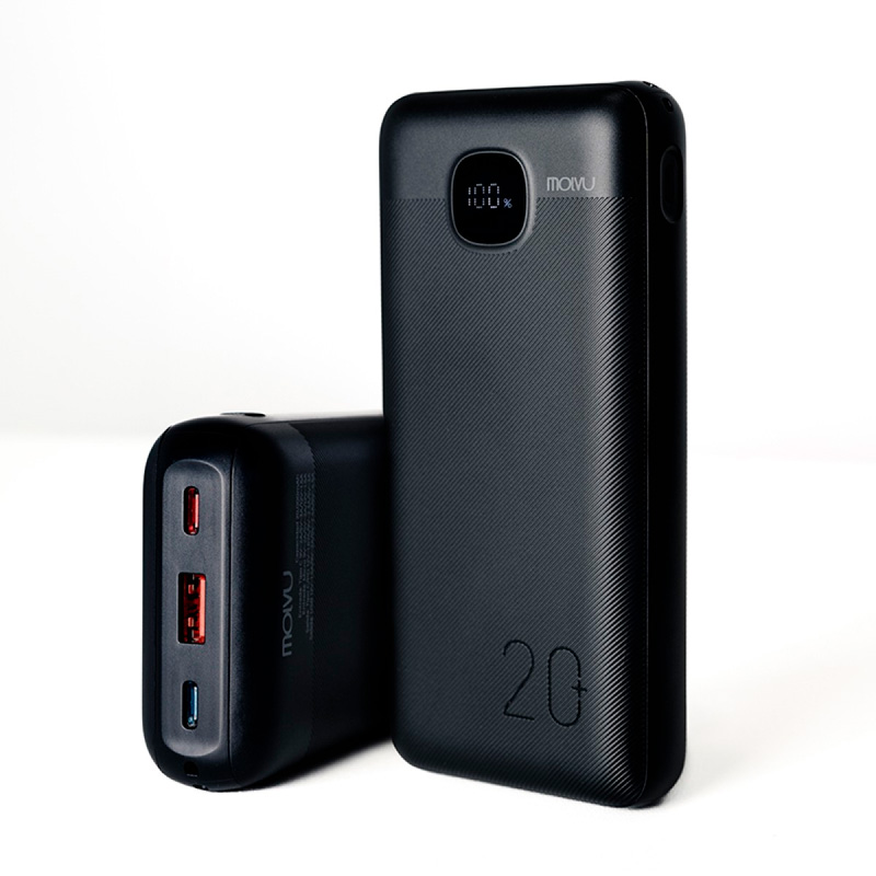 PowerBank Molvu Boost 20 20000mAh USB Negro