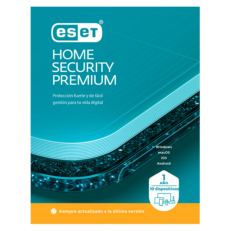 Licencia ESET Home Security Premium 10 dispositivos 1 Año ESD ***DIGITAL***