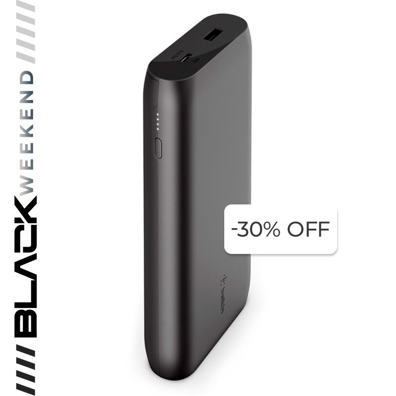 PowerBank Belkin BoostCharge 20000mAh USB-C PD Negro