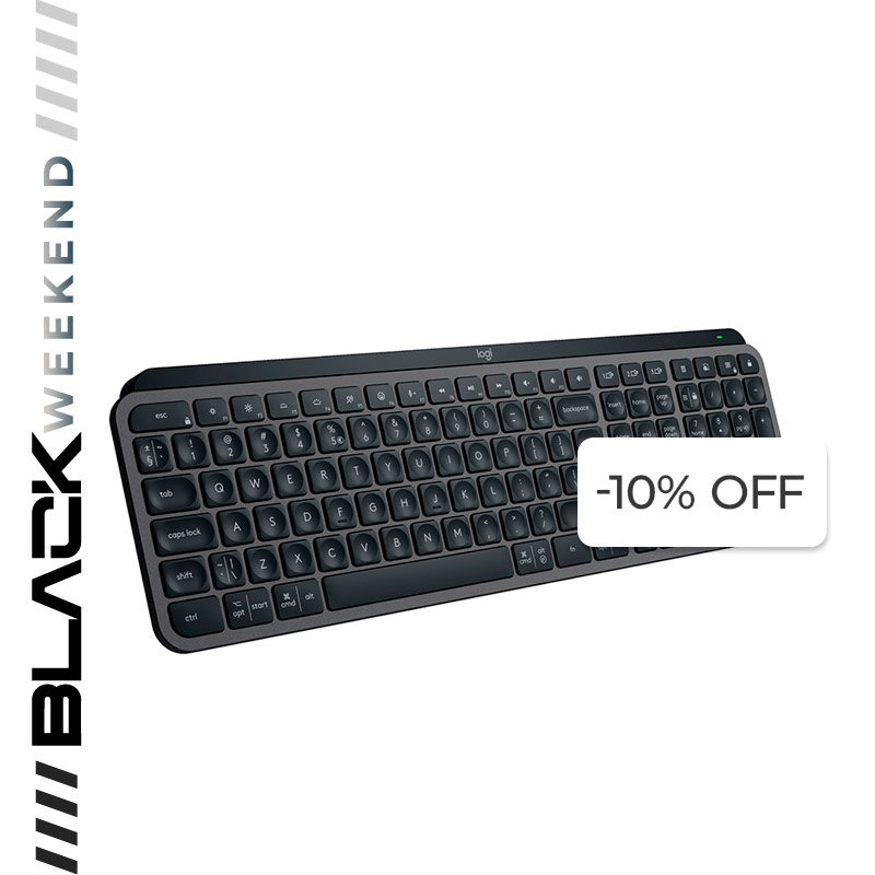 Teclado Inalámbrico Logitech MX Keys S Gris/Negro Español