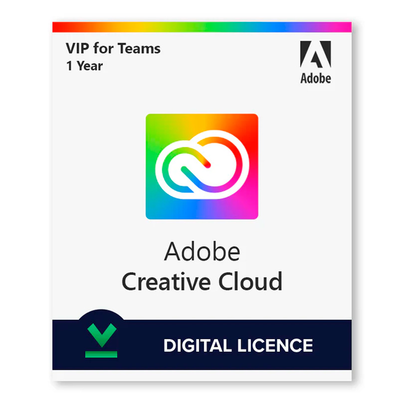 Licencia de Adobe Creative Cloud for Teams 1 Año