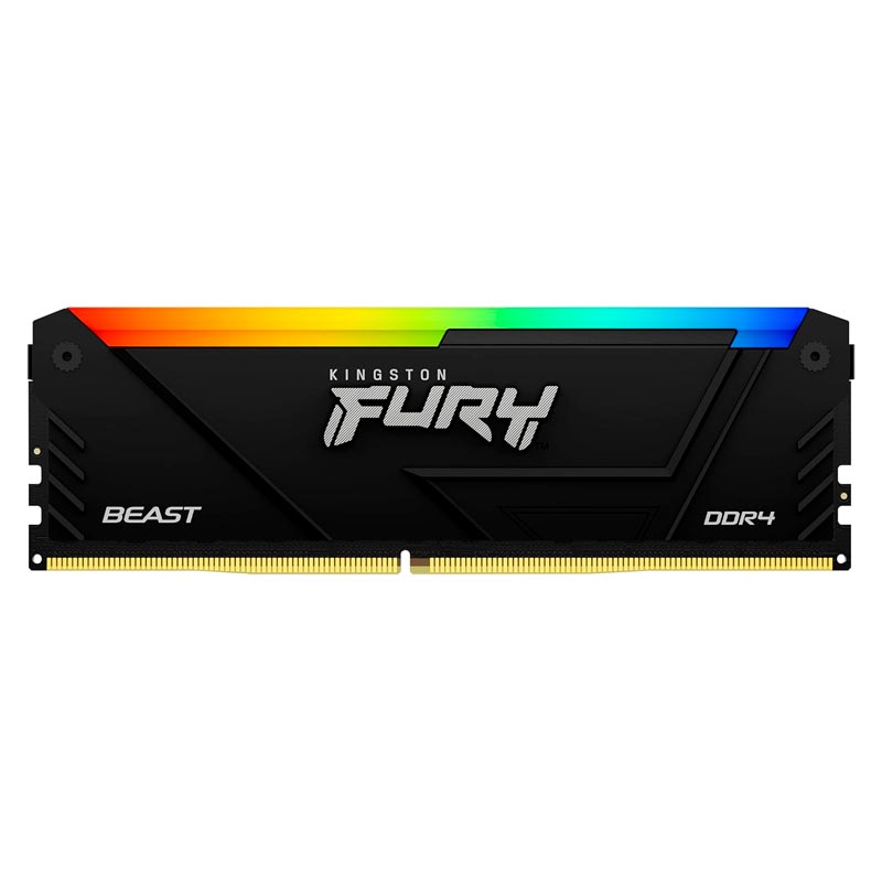 Memoria DDR4 DIMM 32GB Kingston Fury Beast RGB 3200MHz CL16