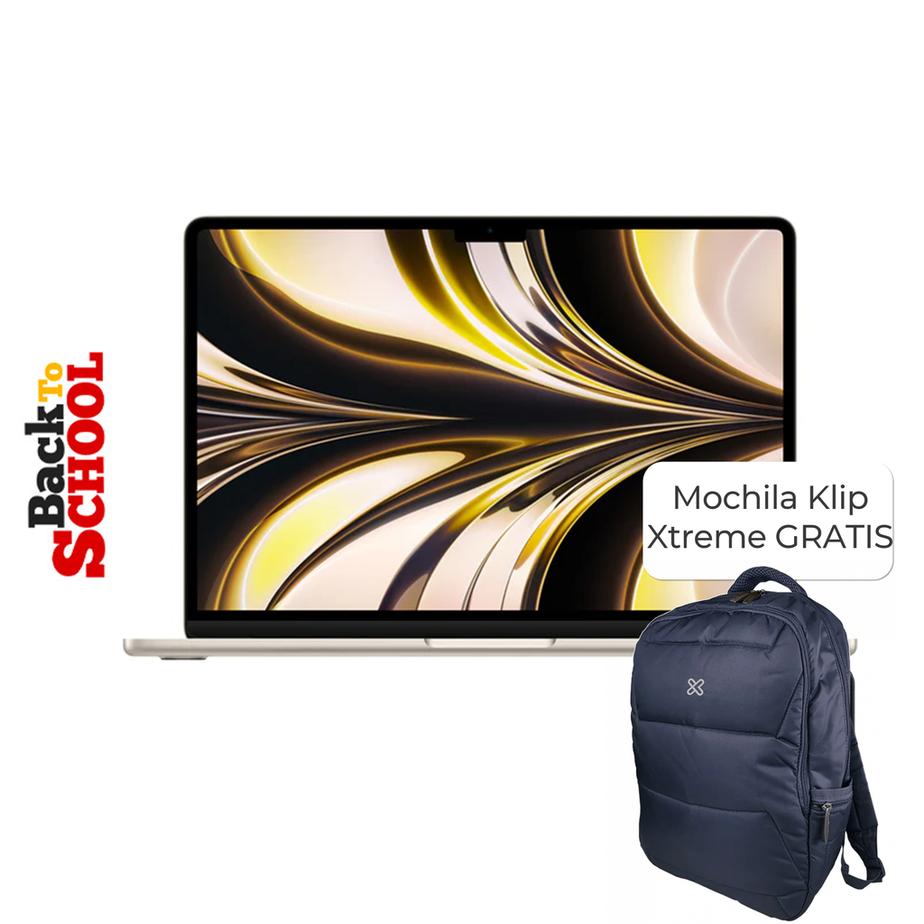 Apple MacBook Air 13" Retina Chip M2 8GB RAM 256GB SSD Starlight Teclado Inglés