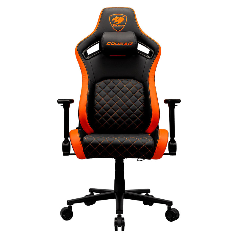 Silla Gaming Cougar Defensor Negro Naranja