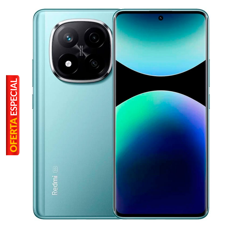 Celular Xiaomi Redmi Note 14 Pro+ 256GB 8GB RAM Dual SIM Azul