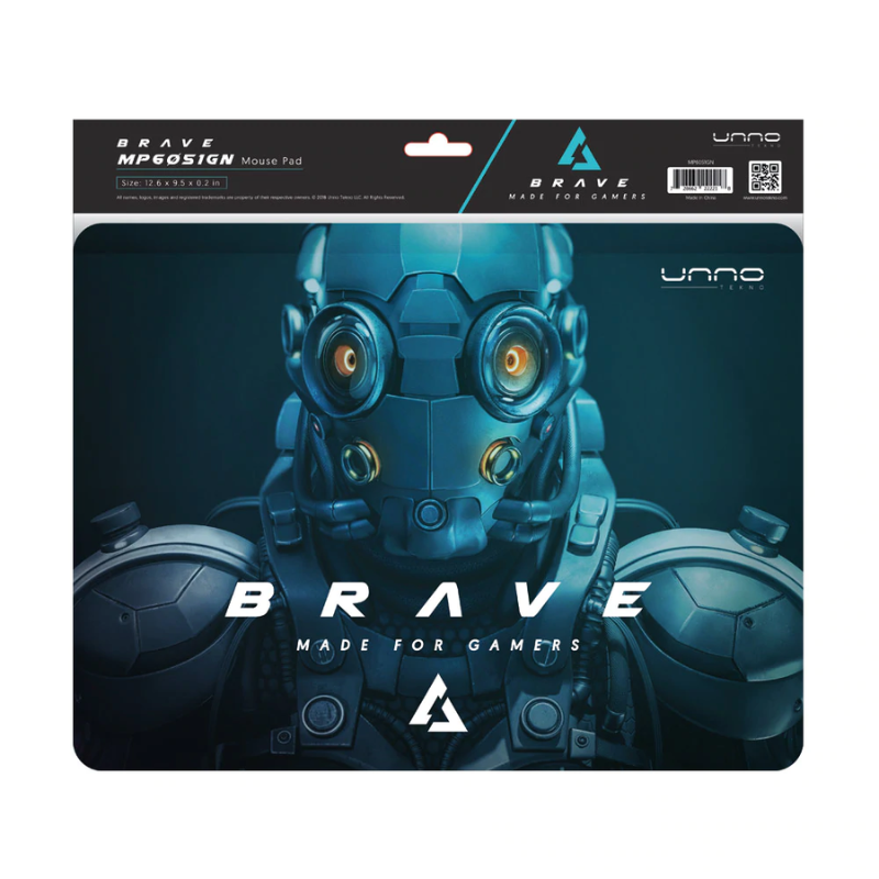 Mousepad Gaming UnnoTekno Brave