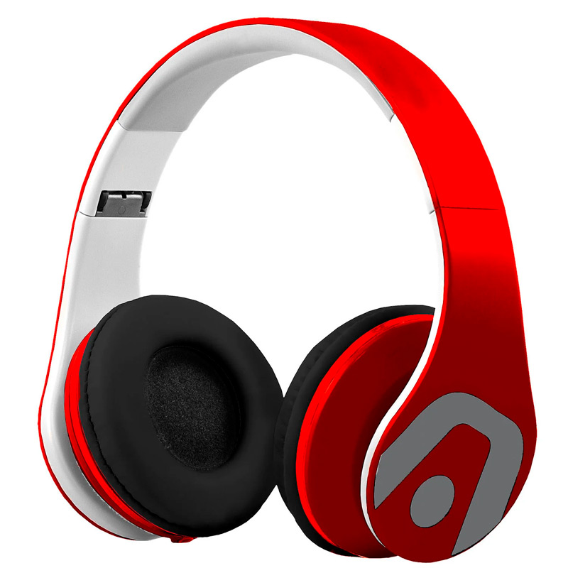 Audífonos Argom 3.5mm Tipo Headset Ultimate Sound DJ Pro Rojo