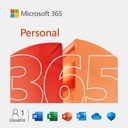 Licencia de Microsoft 365 Personal ESD 1 Año ***FISICA***