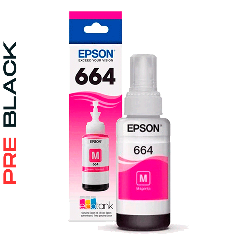 Botella de Tinta Epson T664 Magenta 70ml