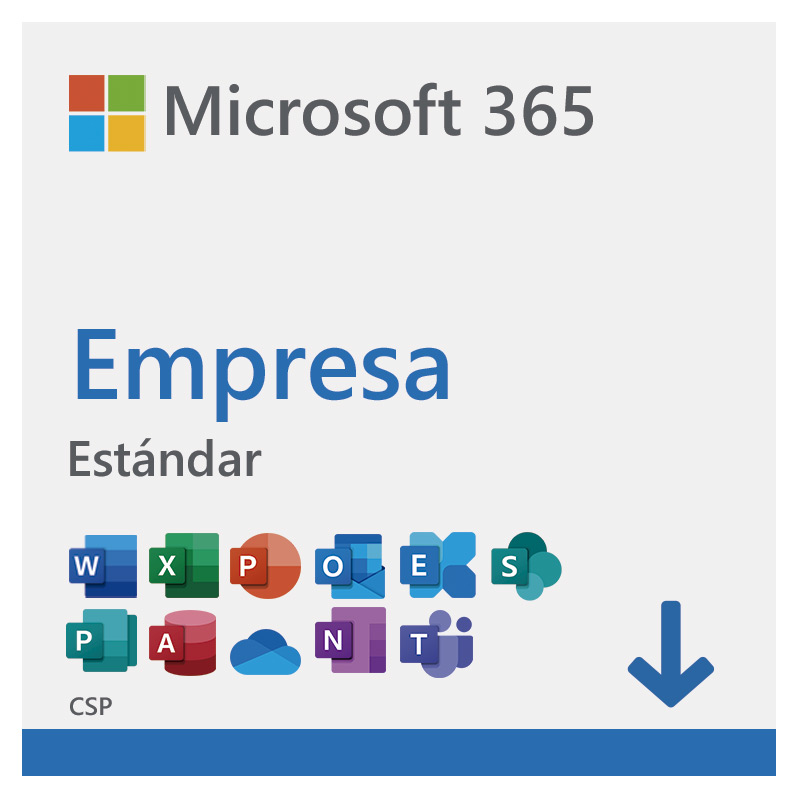 Licencia de Microsoft 365 Empresa Estándar CSP 1 Año