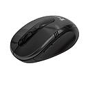 Mouse Inalámbrico Klip Xtreme Vector 3D Óptico 1600DPI Negro