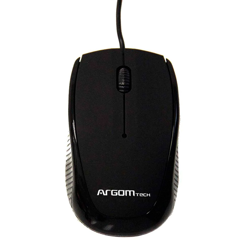 Mouse Alámbrico Argom MS14 3D Óptico 800DPI Negro