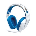 Audífonos tipo Headset Logitech G335 3.5mm con Micrófono Blanco