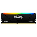 Memoria DDR4 DIMM 32GB Kingston Fury Beast RGB 3200MHz CL16